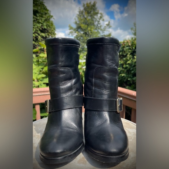 Kurt Greiger buckle London leather ankle boot sz 8 US - Picture 10 of 14